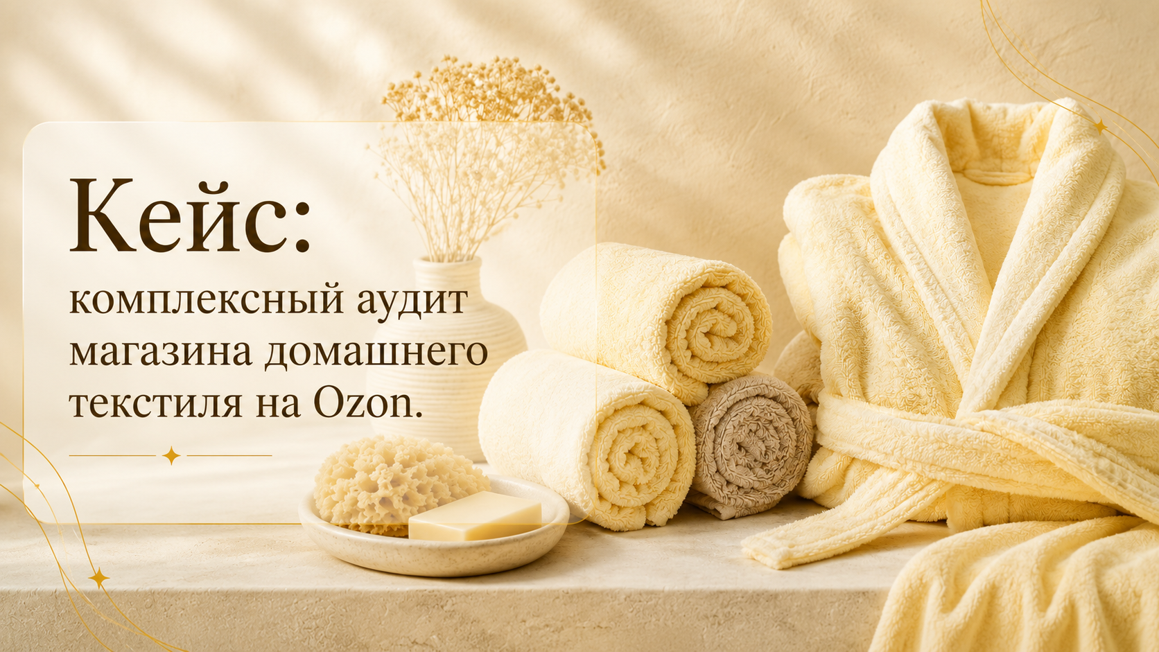 Кейс Ozon: Комплексный аудит магазина постельных принадлежностей